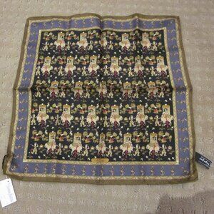 Salvatore Ferragamo Silk Handkerchief NWT